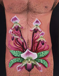 Gene Rotter - Male with pahiopedilum orchid